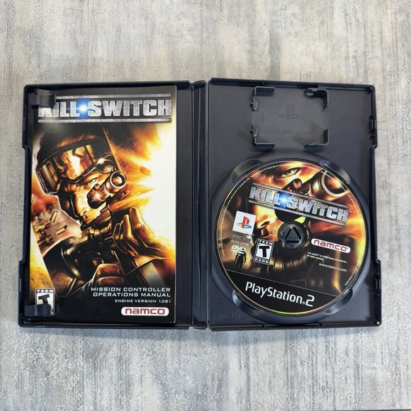 Kill Switch (Playstation 2 PS2) Complete In Box CIB tested working - Picture 3 of 4
